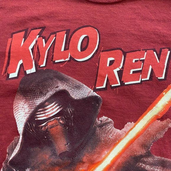 Star Wars Mad Engine L (10 / 12) Kylo Ren The Force Awakens Graphic T-Shirt Tee - Picture 3 of 12